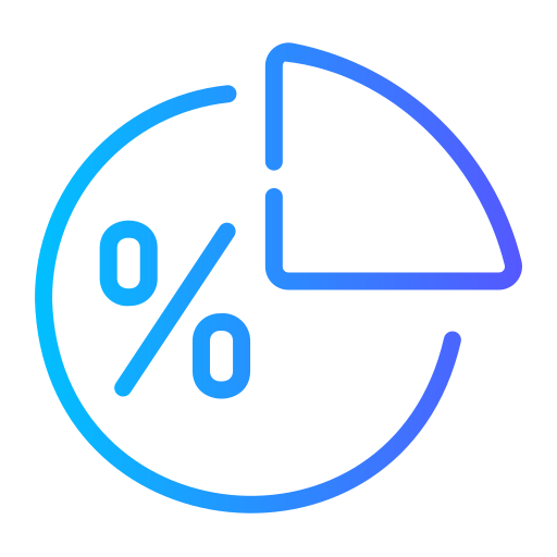 Pie Generic gradient outline icon