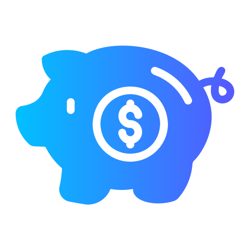 Savings Generic gradient fill icon