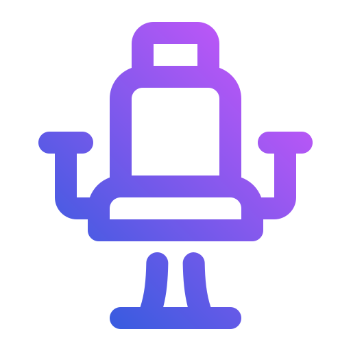 frisörstuhl Generic gradient outline icon