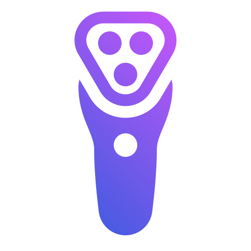 Electric shaver Generic gradient fill icon