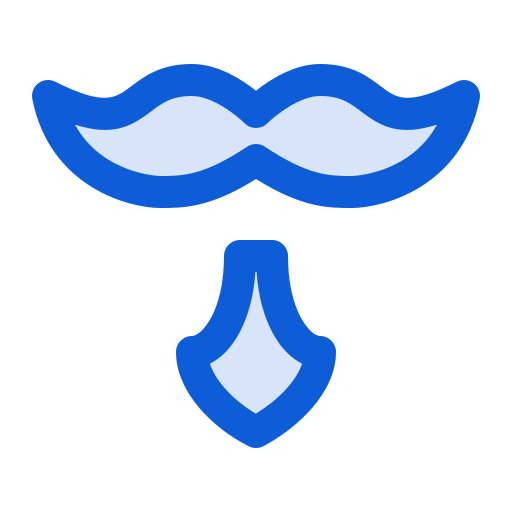 moustache Generic color lineal-color Icône