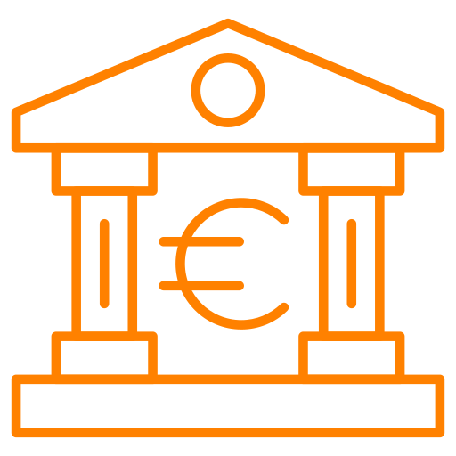 銀行 Generic color outline icon