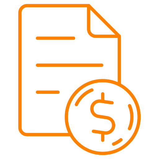 Financial report Generic color outline icon