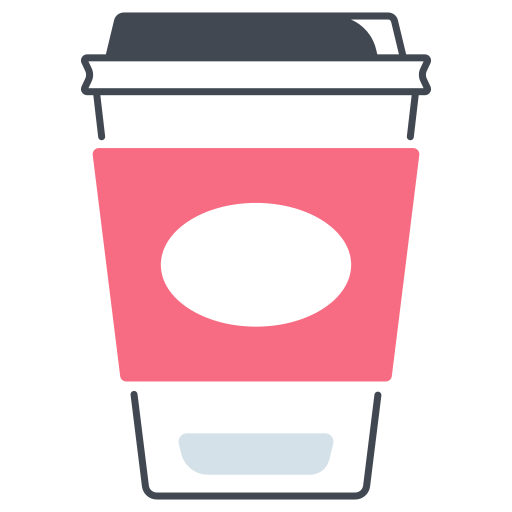 koffiekop Generic color lineal-color icoon