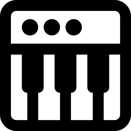 피아노 bqlqn Lineal icon