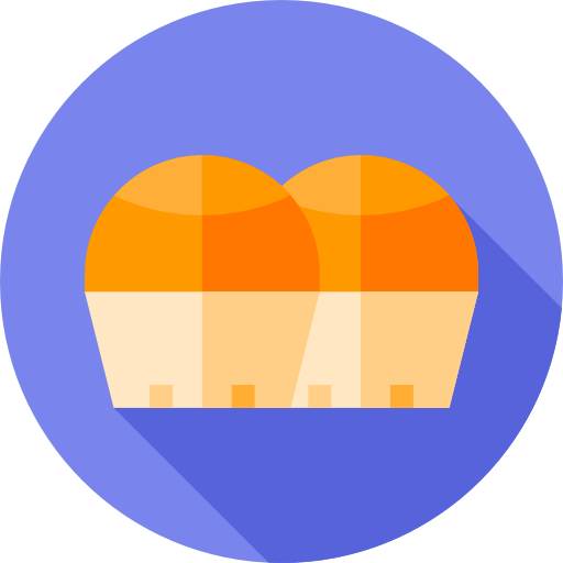 muffinka Flat Circular Flat ikona