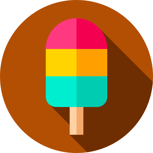 Мороженое Flat Circular Flat иконка