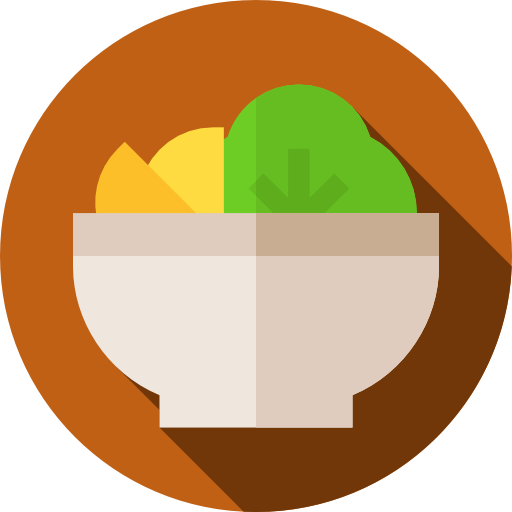salat Flat Circular Flat icon