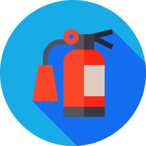 Extinguisher Flat Circular Flat icon