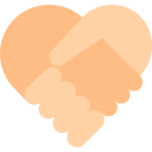 Handshake Basic Straight Flat icon