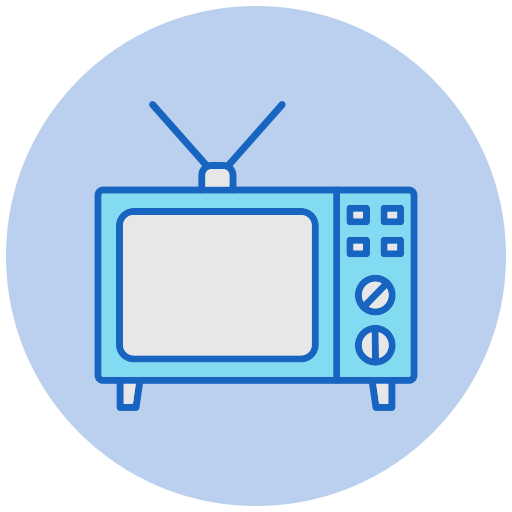 テレビ Generic color lineal-color icon