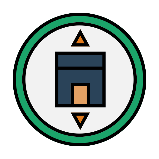 키블라 Generic color lineal-color icon