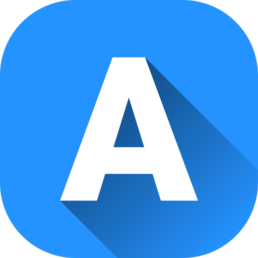 buchstabe a Generic gradient fill icon