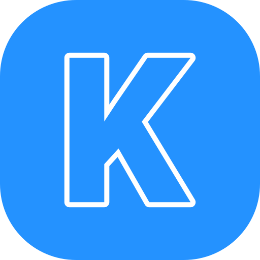 buchstabe k Generic color fill icon