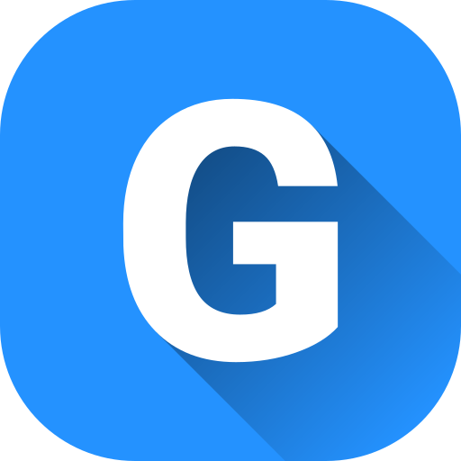 brief g Generic gradient fill icoon