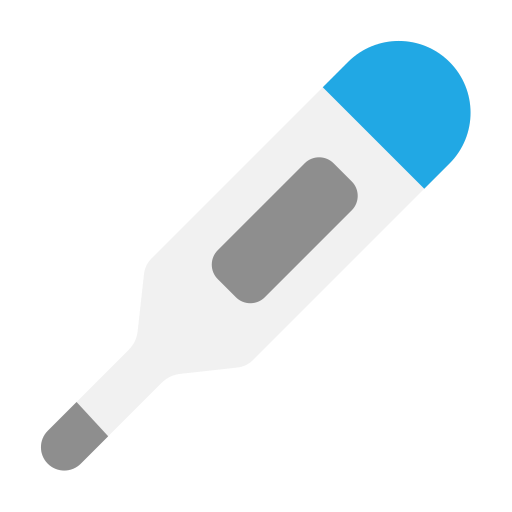 Thermometer Generic color fill icon