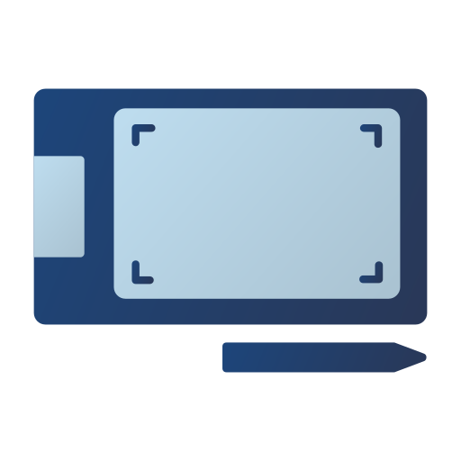 펜 태블릿 Generic gradient fill icon