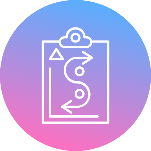 strategischer plan Generic gradient fill icon