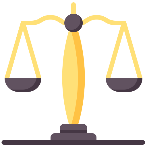 sprawiedliwość Generic color fill ikona