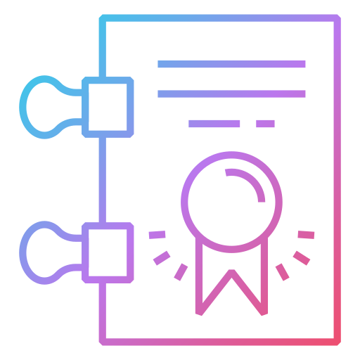 Journal Generic gradient outline icon