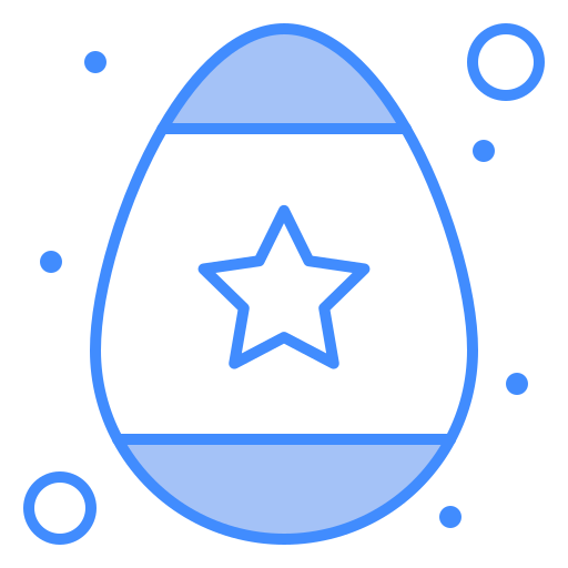 Egg painting Generic color lineal-color icon