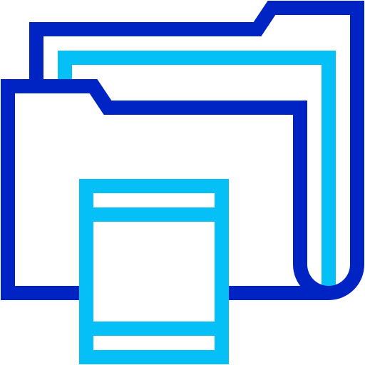 Folder Generic color outline icon