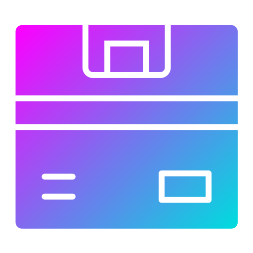 caja Generic gradient fill icono
