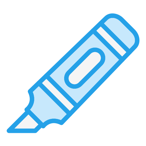 textmarker Generic color lineal-color icon