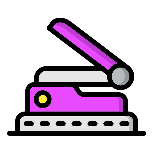 perforadora Generic color lineal-color icono