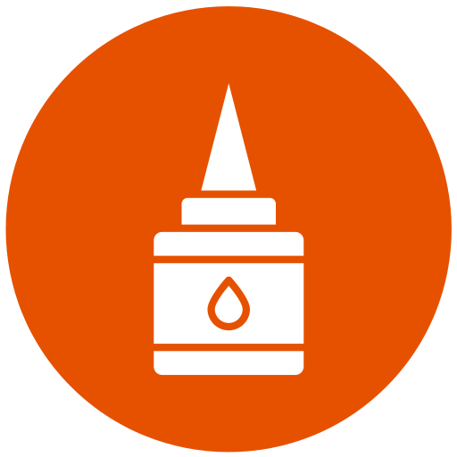 Liquid glue Generic color fill icon