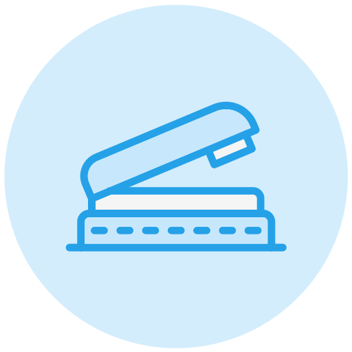 Stapler Generic color lineal-color icon
