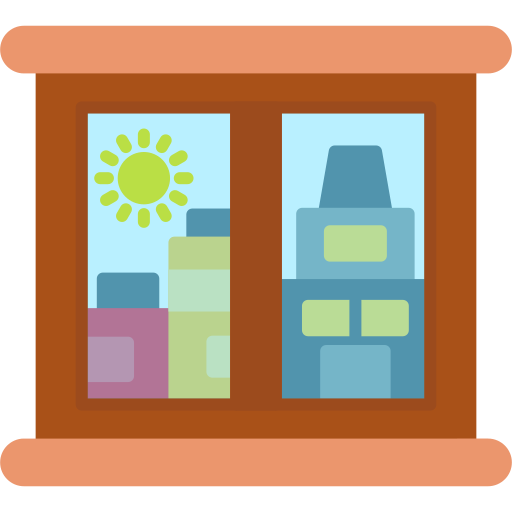 Window Generic color fill icon