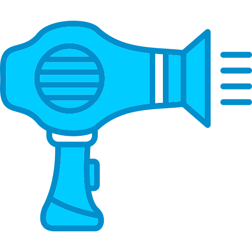 Hair dryer Generic color lineal-color icon