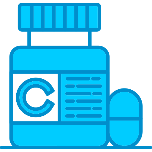 Vitamins Generic color lineal-color icon
