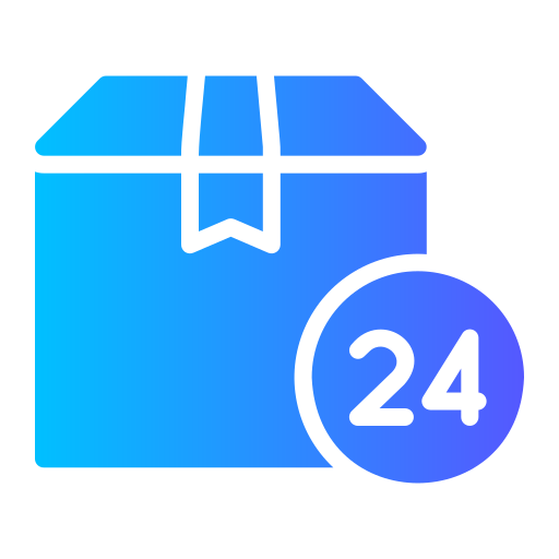 24 hour Generic gradient fill icon