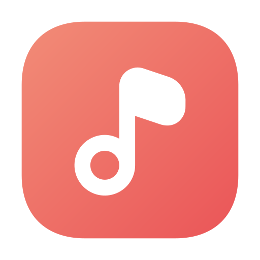 Music Generic gradient fill icon