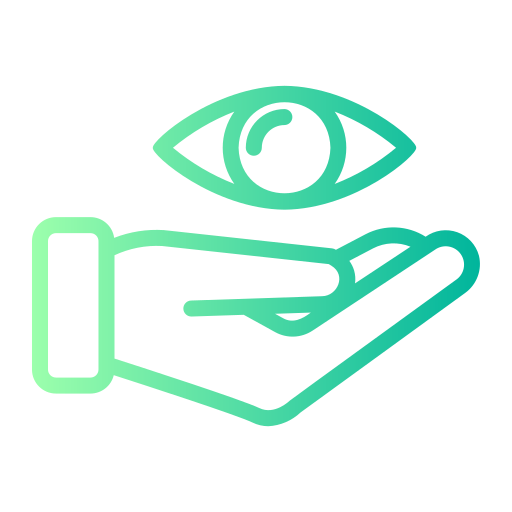 Eye Generic gradient outline icon