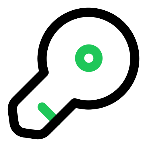 키 Generic color outline icon