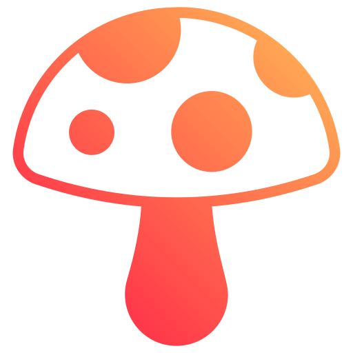 버섯 Generic gradient fill icon