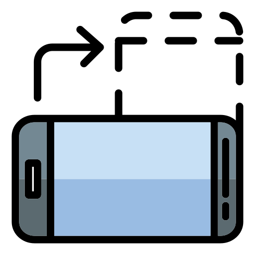 Screen rotate Generic color lineal-color icon