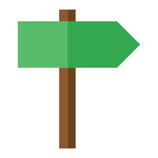 Road sign Generic color fill icon