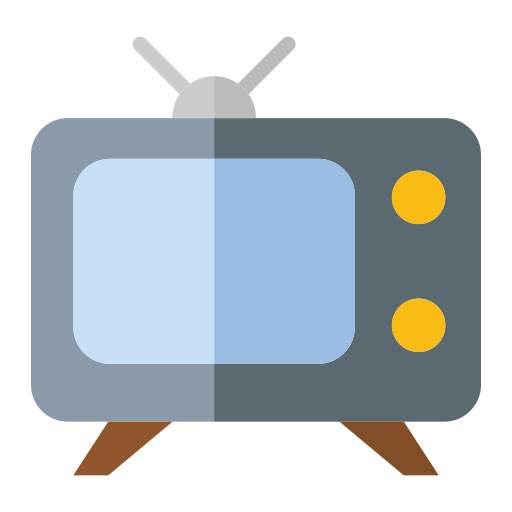 tv Generic color fill icon
