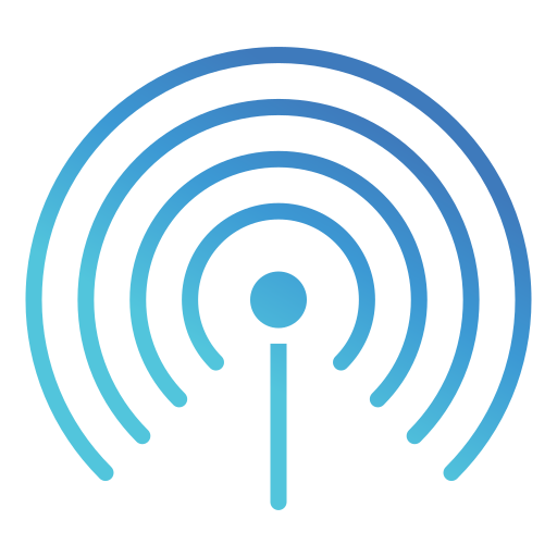 Wireless Generic gradient fill icon