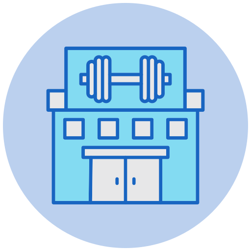 Gym Generic color lineal-color icon