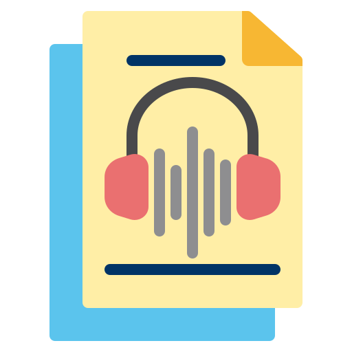 audio Generic color fill icon