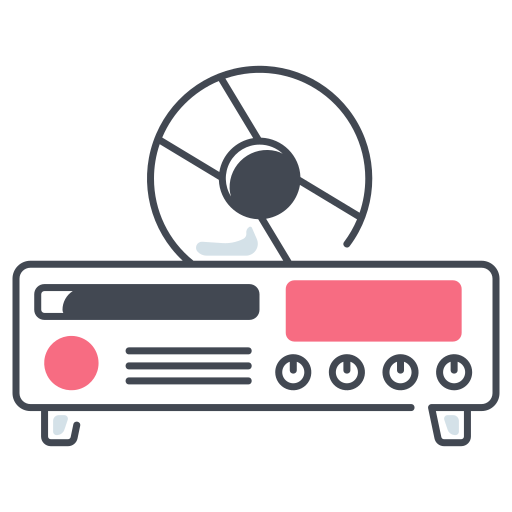 cd-player Generic color lineal-color icon