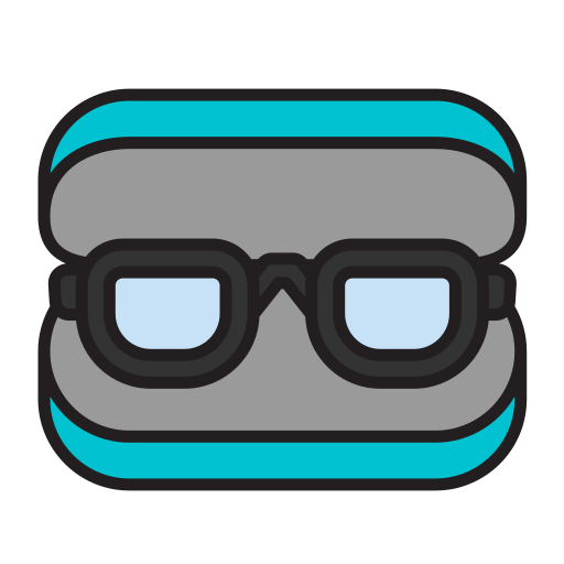 Eye glasses Generic color lineal-color icon