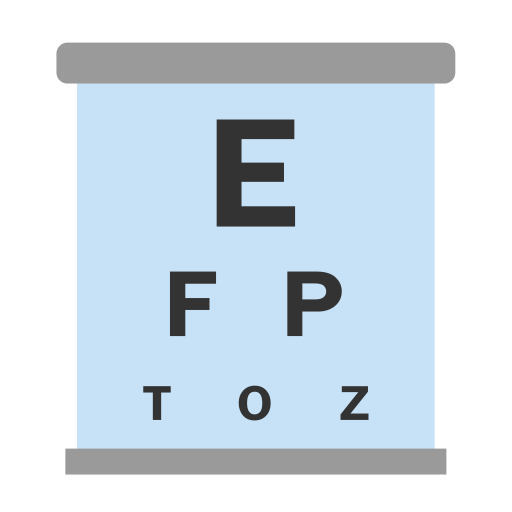 目の検査 Generic color fill icon