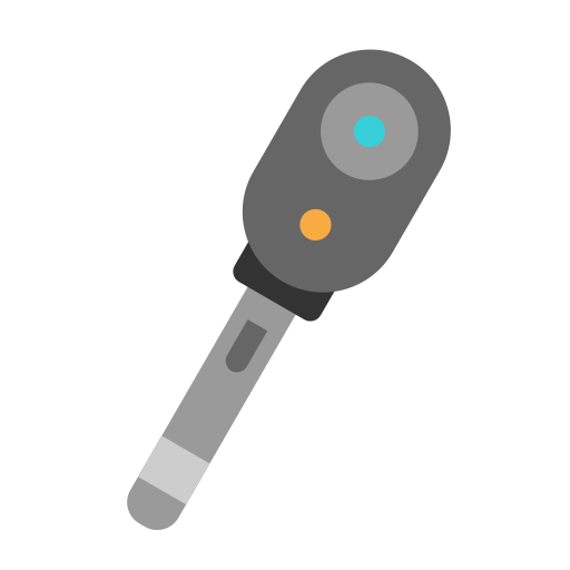 oftalmoskop Generic color fill ikona