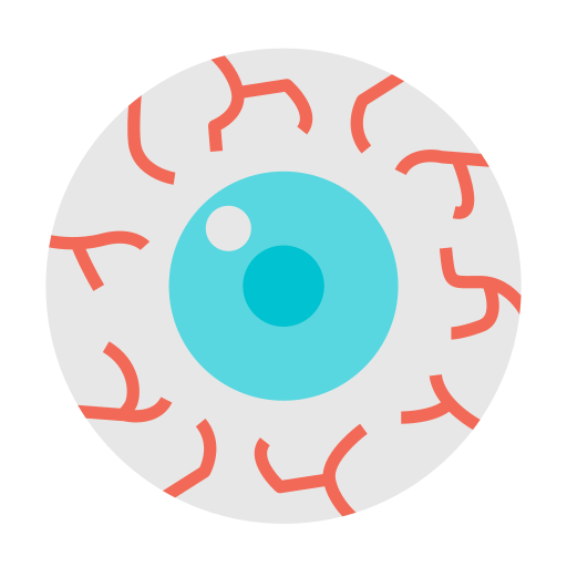Eye ball Generic color fill icon